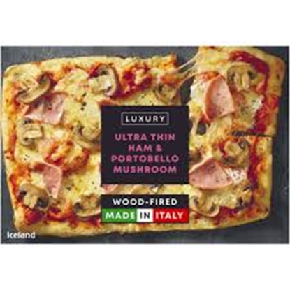 Picture of ICELAND DEEP PAN PIZZA HAM/MUS